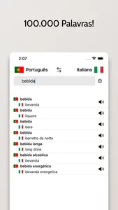 Dicionário Italiano/Português screenshot 1