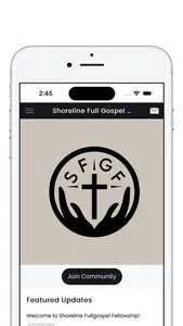 Shoreline Full Gospel screenshot 1