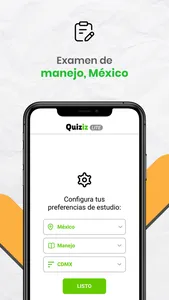 Quiziz Manejo México screenshot 1