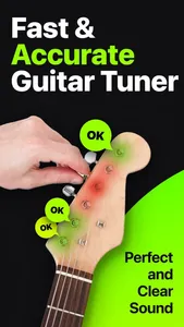 Guitar Tuner + Ukulele & Bass screenshot 0
