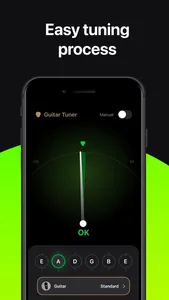 Guitar Tuner + Ukulele & Bass screenshot 1