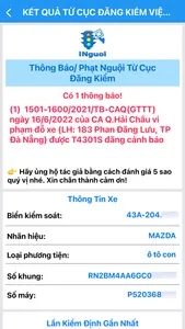 iNguoi - Tra Cứu Phạt Nguội screenshot 2