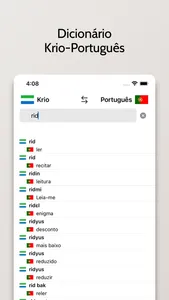 Dicionário Krio-Português screenshot 2