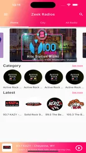 Zeek Radios screenshot 1