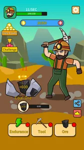 Idle Mine Clicker: Tap Upgrade screenshot 1