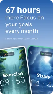 Focus Hero: Achieve your Goals screenshot 6