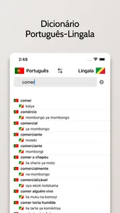 Dicionário Lingala-Português screenshot 0