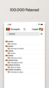 Dicionário Lingala-Português screenshot 1