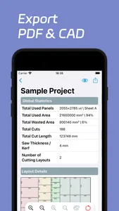 CutList Optimizer screenshot 2