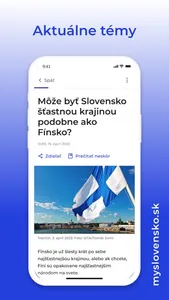 MySlovensko screenshot 4