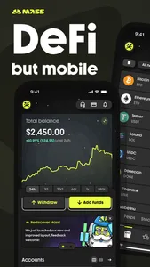 Mass - DeFi but mobile screenshot 0
