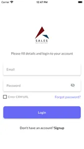 Axis Sales Navigator screenshot 1