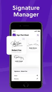 Sign That Sheet screenshot 4