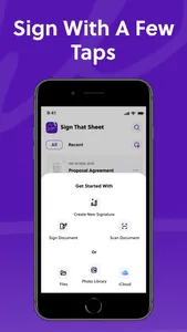 Sign That Sheet screenshot 5