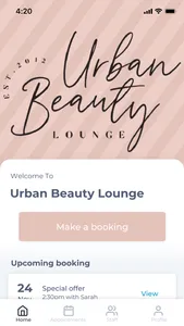 Urban Beauty Lounge screenshot 0