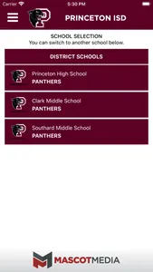 Princeton ISD Athletics screenshot 1