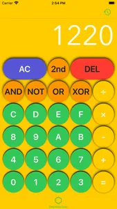 DeciHex Calc screenshot 2