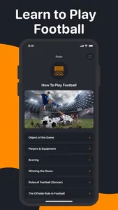 Football: Knowledge Technique screenshot 1