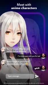 FamousTalkr: AI Celebrity Chat screenshot 1