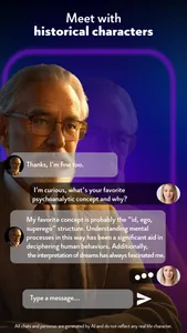 FamousTalkr: AI Celebrity Chat screenshot 3