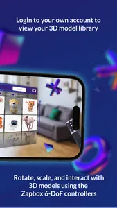 Zapbox 3D Model Viewer screenshot 2