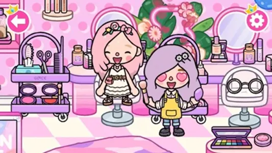 Princess Town Makeup Spa Games screenshot 2