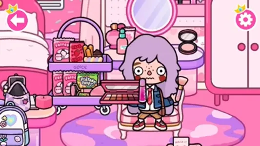 Princess Town Makeup Spa Games screenshot 3