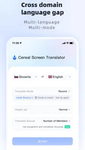 Cereal Translator screenshot 2