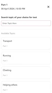 Cambri IELTS Speaking Tests screenshot 1