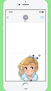 Snow Queen Stickers screenshot 2
