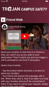 Trojan Campus Safety screenshot 3