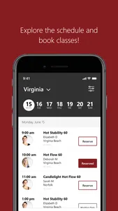 Hot House Yoga Studios screenshot 2