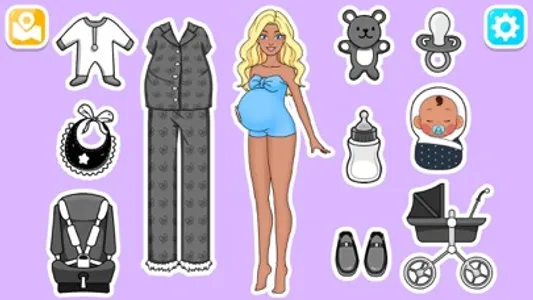Paper Doll Dress Up DIY Games. screenshot 0
