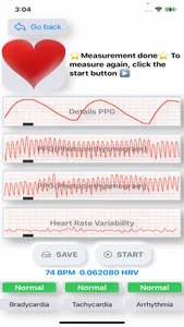 Cardiac Diagnosis screenshot 2