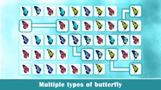 Butterfly connect game screenshot 2