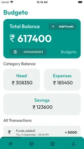 My Budgeto screenshot 1