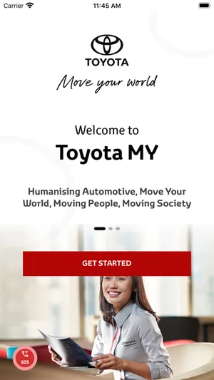 Toyota MY App screenshot 0