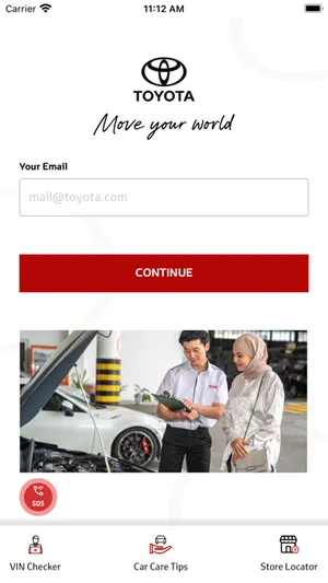Toyota MY App screenshot 1