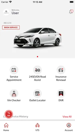 Toyota MY App screenshot 2