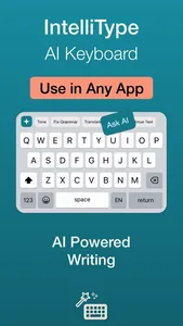 AI Keyboard: IntelliType screenshot 0