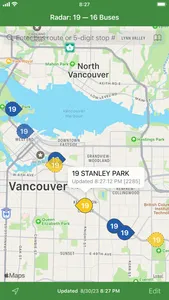 Radar: Metro Vancouver Buses screenshot 0