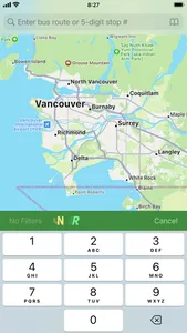 Radar: Metro Vancouver Buses screenshot 1