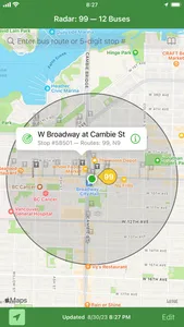 Radar: Metro Vancouver Buses screenshot 2