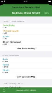 Radar: Metro Vancouver Buses screenshot 4