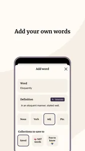 Vocabulary - Learn and study screenshot 2