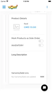 Wow Vendor Gambia screenshot 4