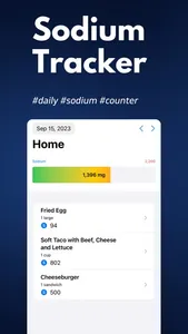 Sodium Tracker+ screenshot 0