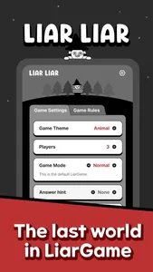 LiarLiar - Liar Game screenshot 0