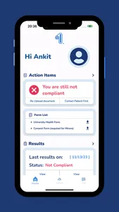 Patient First.AI VacTrack screenshot 1