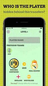 Guess Football Player Quiz screenshot 0